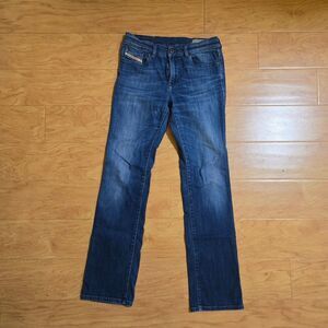 Diesel BOOTZEE Women Denim Stretch Jeans Slim Bootcut Regular Waist- Size 28